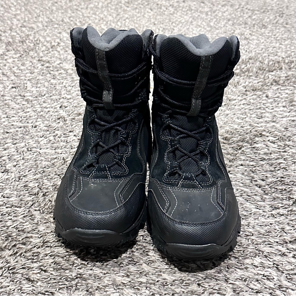 Columbia Omni Grip Techlite Black Lace Up BM1525-010 Size 10